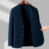 Spring summer lightweight sunscreen blazer for men, casual fashion coat