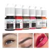 AIMOOSI Henna Permanent Makeup Ink | Eyebrow & Lip Microblading Pigments