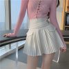 women’s casual mini skirt knitted