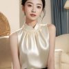 Women’s casual sleeveless blouse, lightweight summer top