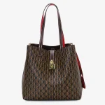 casual leather tote bag women