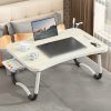 Laptop Table with Fan and Cup Holder