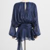 women’s lace-up front a-line mini dress for summer