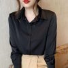 Spring blouse for women 2025, lightweight and elegant new fashion top